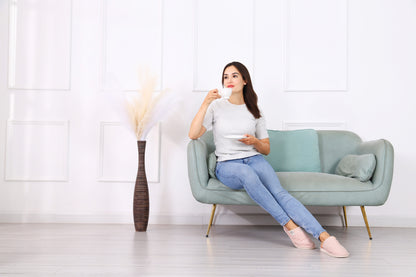 Large Resin Floor Vase – Stylish Waterproof Vase for Fresh & Dried Flowers, 65 cm