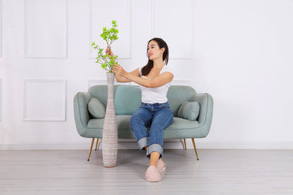 Large Resin Floor Vase – Stylish Waterproof Vase for Fresh & Dried Flowers, 85 cm