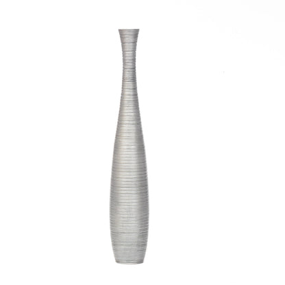 Large Mango Wood Floor Vase – Handcrafted Decorative Highlight from Thailand