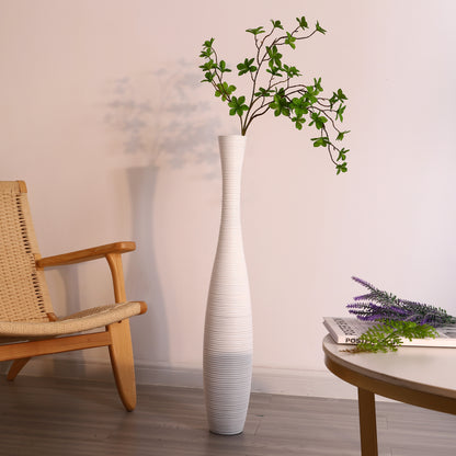 Large Resin Floor Vase – Stylish Waterproof Vase for Fresh & Dried Flowers, 85 cm